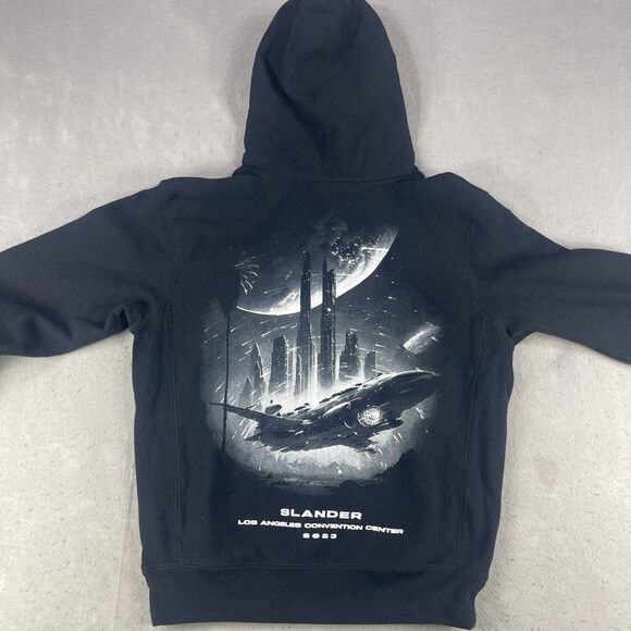 Slander Hoodie Men Small Graphic Limited Los Angeles Convention Center 2023 - Picture 3 of 11